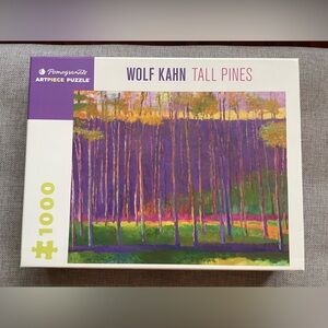 Pomegranate Wolf Kahn's Tall Pines 1000pc Puzzle